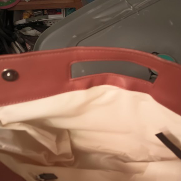 Sam Edelman Circus Structured Top Handle Darla Face Half Moon Bag - Picture 6 of 9